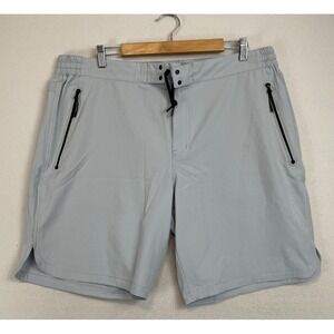 THOUSAND MILES‎ Hybrid Shorts Mens XXL Gray Board Land to Water Stretch Swim